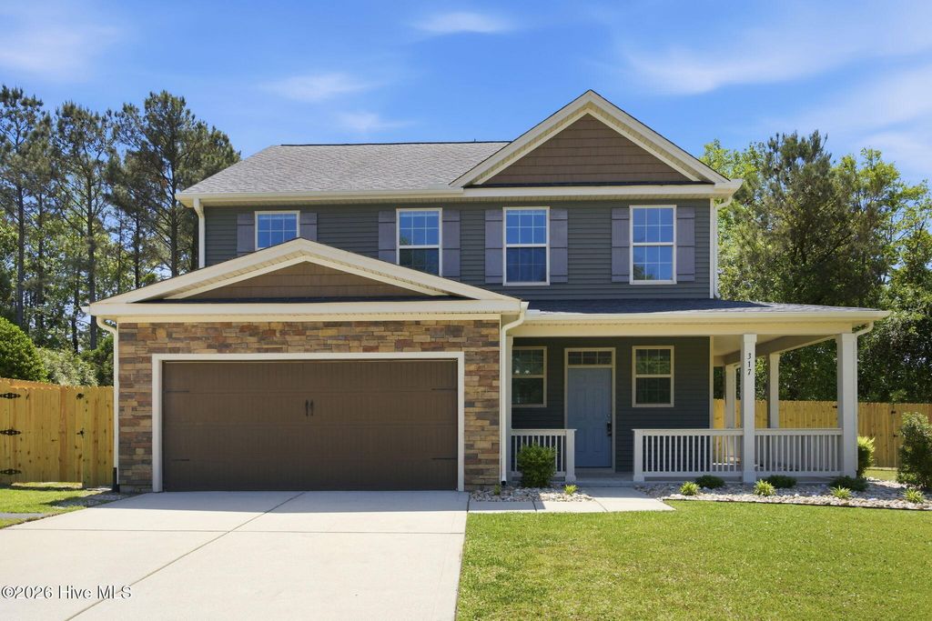 Photo of 317 Sand Grove Drive, Swansboro, NC 28584 (MLS # 100569504)