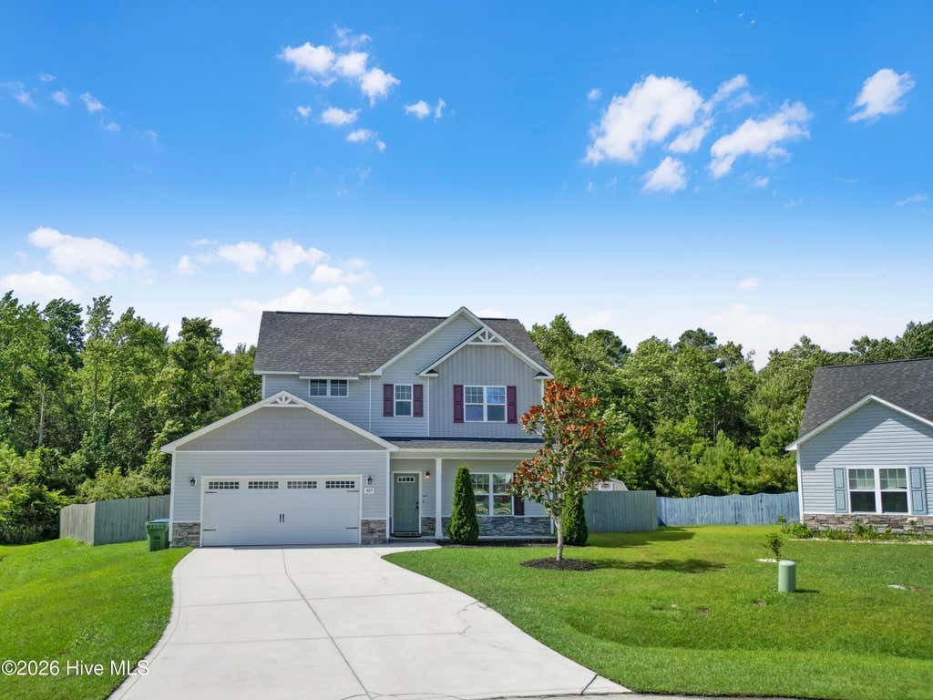 Photo of 407 Olde Sail Court, Sneads Ferry, NC 28460 (MLS # 100591274)