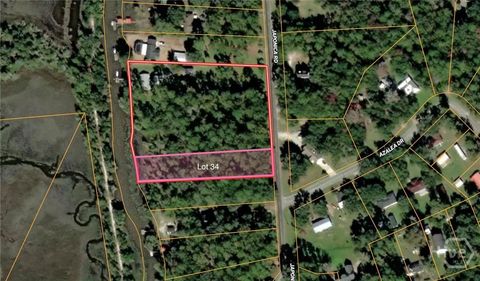 Vacant Land For Sale - LOT 34 Japonica Drive<br/> Liberty County, Midway, GA 31320