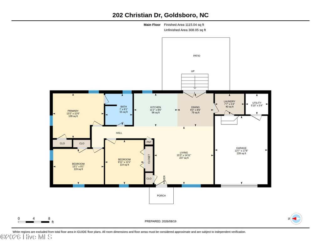 Photo of 202 Christian Drive, Goldsboro, NC 27530 (MLS # 100597586)
