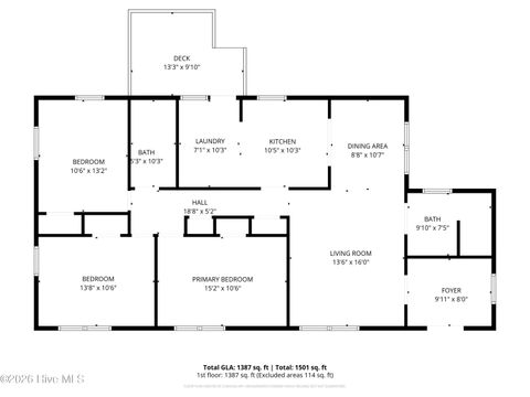 Tiny photo for 409 Jarman Street, Jacksonville, NC 28540 (MLS # 100563356)