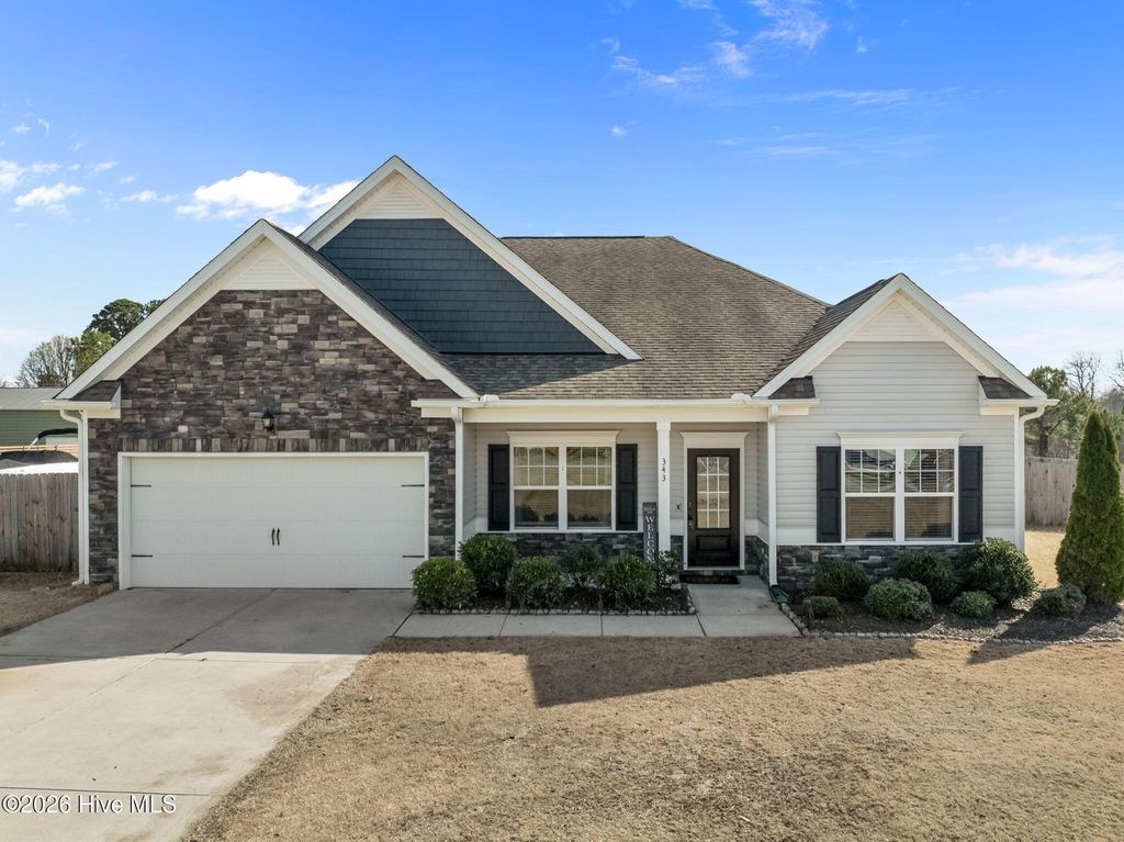 Photo of 343 Highland Rhodes Drive, Clayton, NC 27520 (MLS # 100558183)