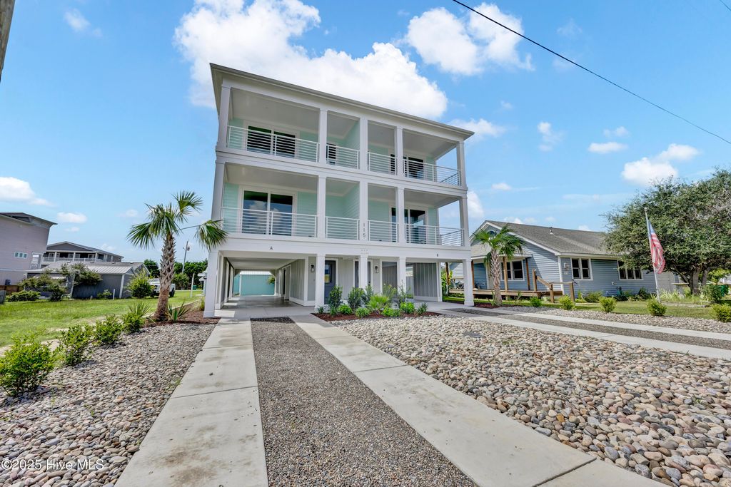 Photo of 115 Hanby Avenue #A, Kure Beach, NC 28449 (MLS # 100516580)