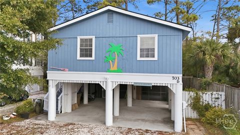 Photo of 703 First Street, Tybee Island, GA 31328 (MLS # SA344999)