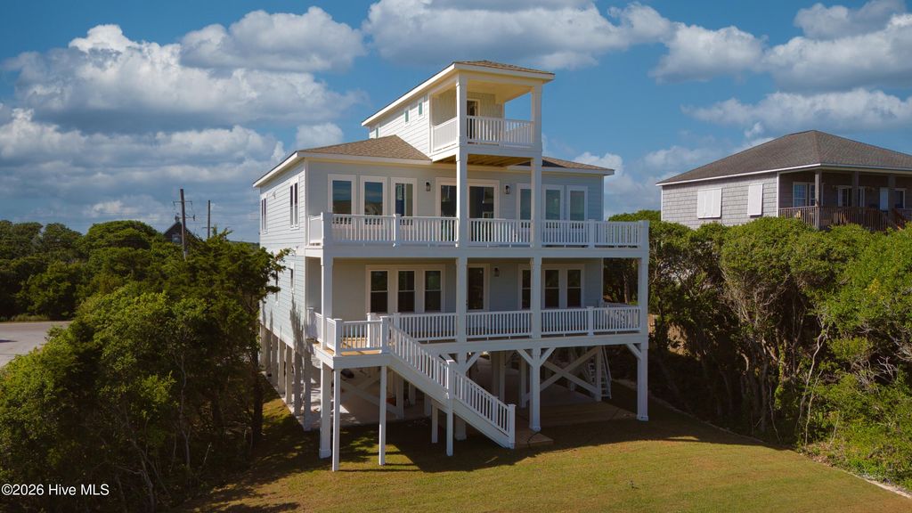 Photo of 1 Bottlenose Boulevard, North Topsail Beach, NC 28460 (MLS # 100576353)
