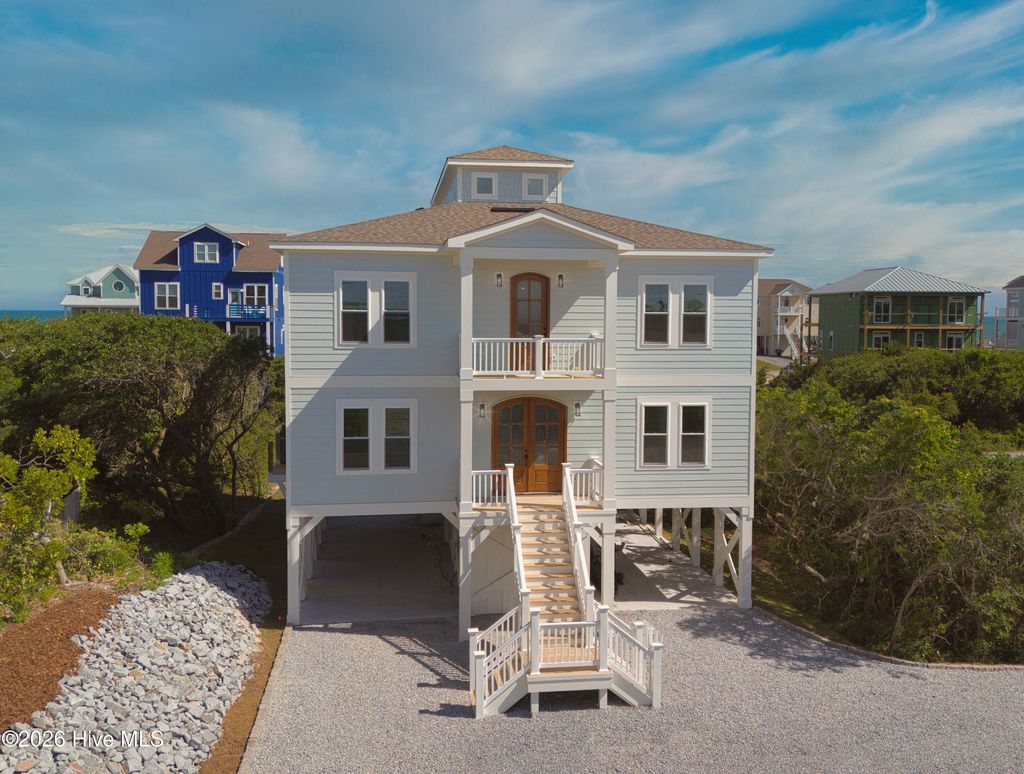 Photo of 1 Bottlenose Boulevard, North Topsail Beach, NC 28460 (MLS # 100576353)