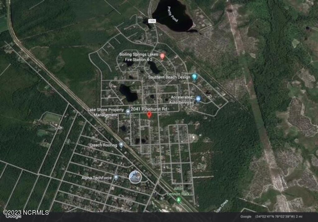 Photo of 2041 Pinehurst Road, Boiling Spring Lakes, NC 28461 (MLS # 100475644)