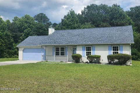 Homes For Sale - 243 Parnell Road<br/> Onslow County, Hubert, NC 28539