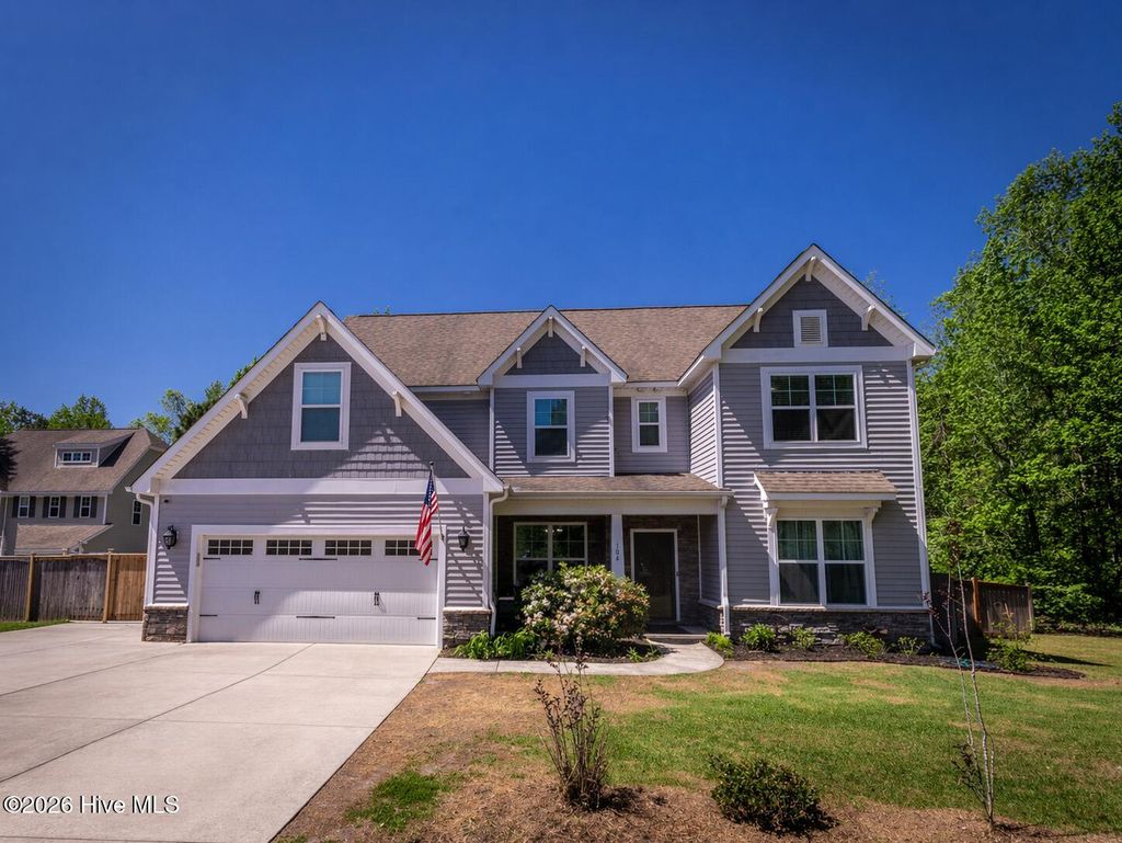 Photo of 104 Cherrybark Drive, Jacksonville, NC 28540 (MLS # 100567693)