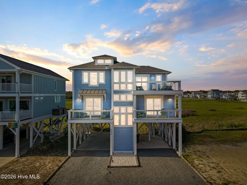 Photo of 598 Ocean Boulevard W, Holden Beach, NC 28462 (MLS # 100568458)