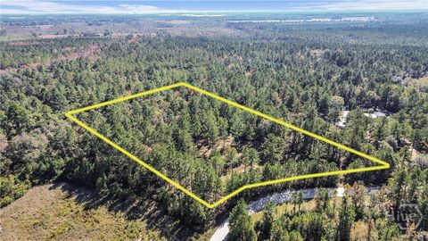 Vacant Land For Sale - 5036 Cherrywood Drive<br/> Bulloch County, Ellabell, GA 31308