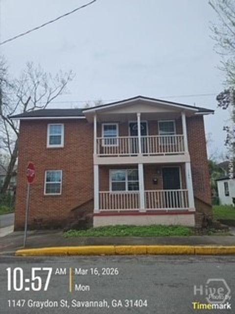 Multifamily For Sale - 1147 Graydon Street #A,B,C<br/> Chatham County, Savannah, GA 31404