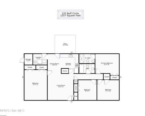 Tiny photo for 233 Buff Circle, Wilmington, NC 28411 (MLS # 100587548)