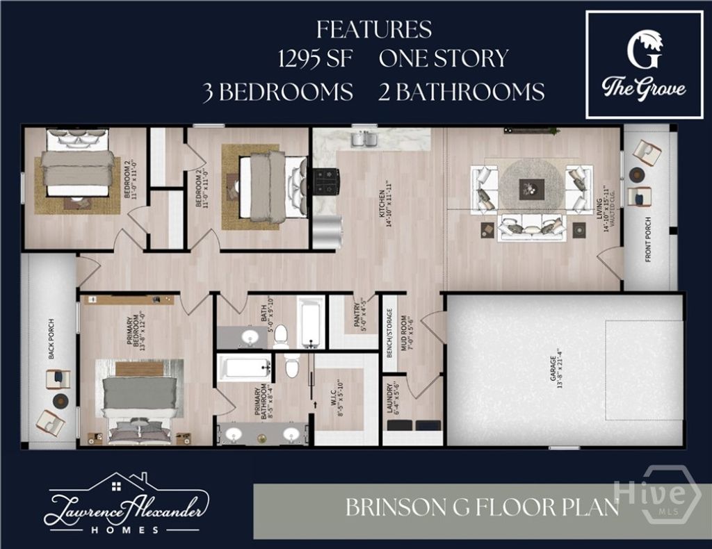 Photo of 15 GROVE HOLLOW Road, Rincon, GA 31326 (MLS # SA347582)