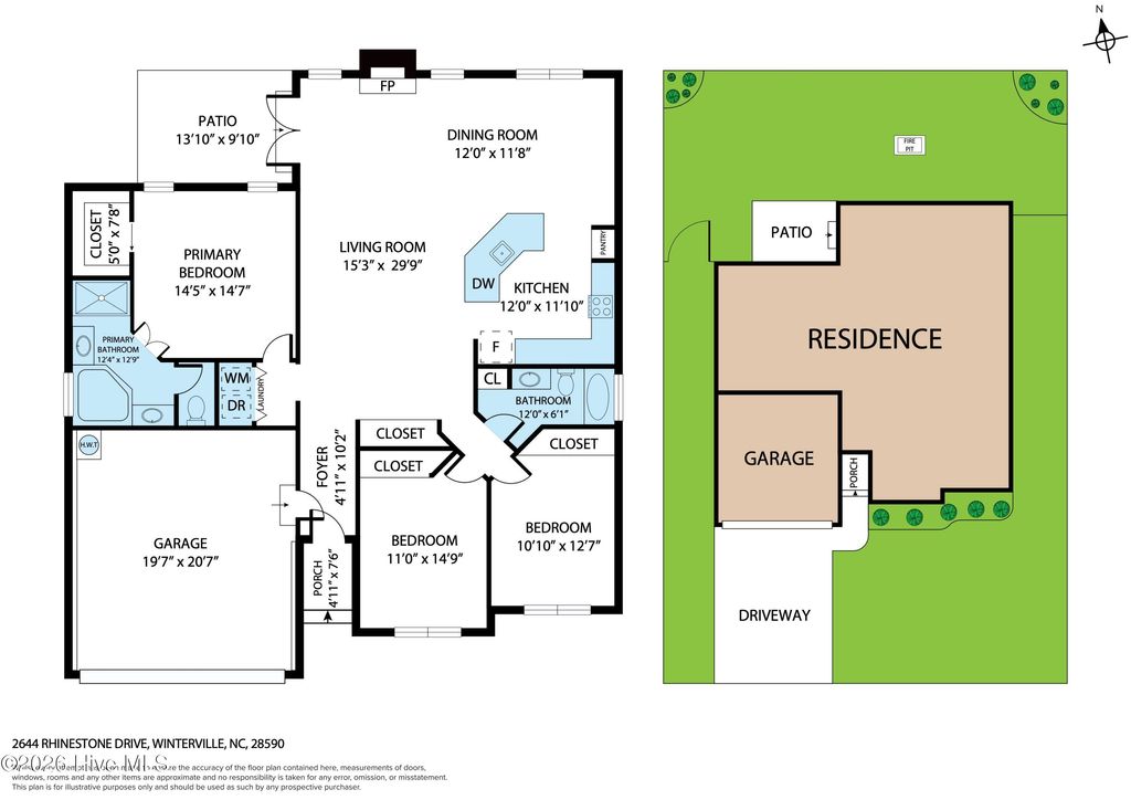Photo of 2644 Rhinestone Drive, Winterville, NC 28590 (MLS # 100549979)