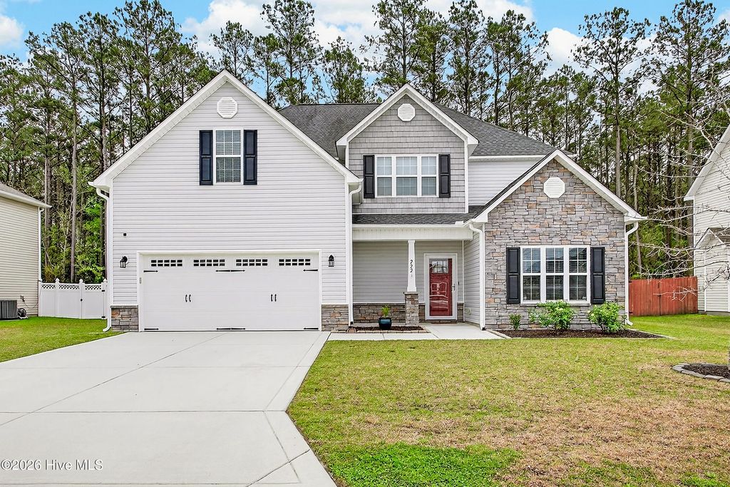Photo of 222 Wood House Drive, Jacksonville, NC 28546 (MLS # 100564730)