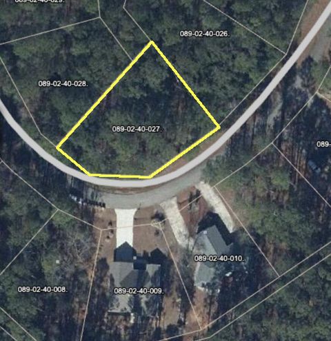 Vacant Land For Sale - L27 B40 Martin Drive<br/> Mccormick County, McCormick, SC 29835
