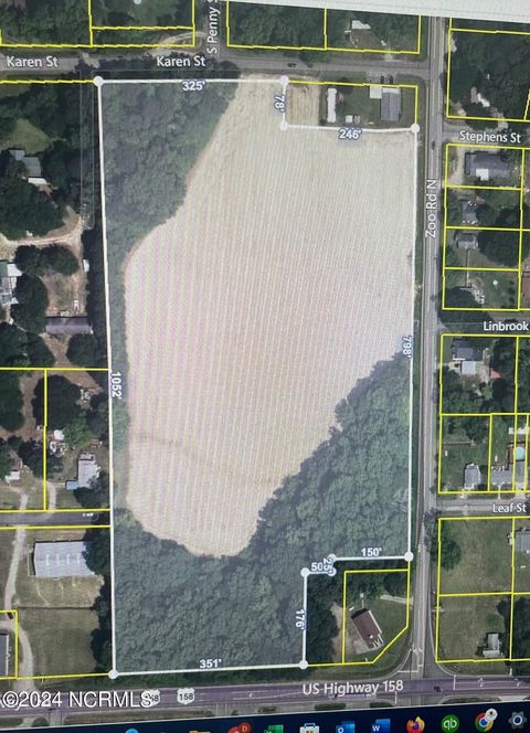 Vacant Land For Sale - TBD Hwy 158<br/> Halifax County, Roanoke Rapids, NC 27870