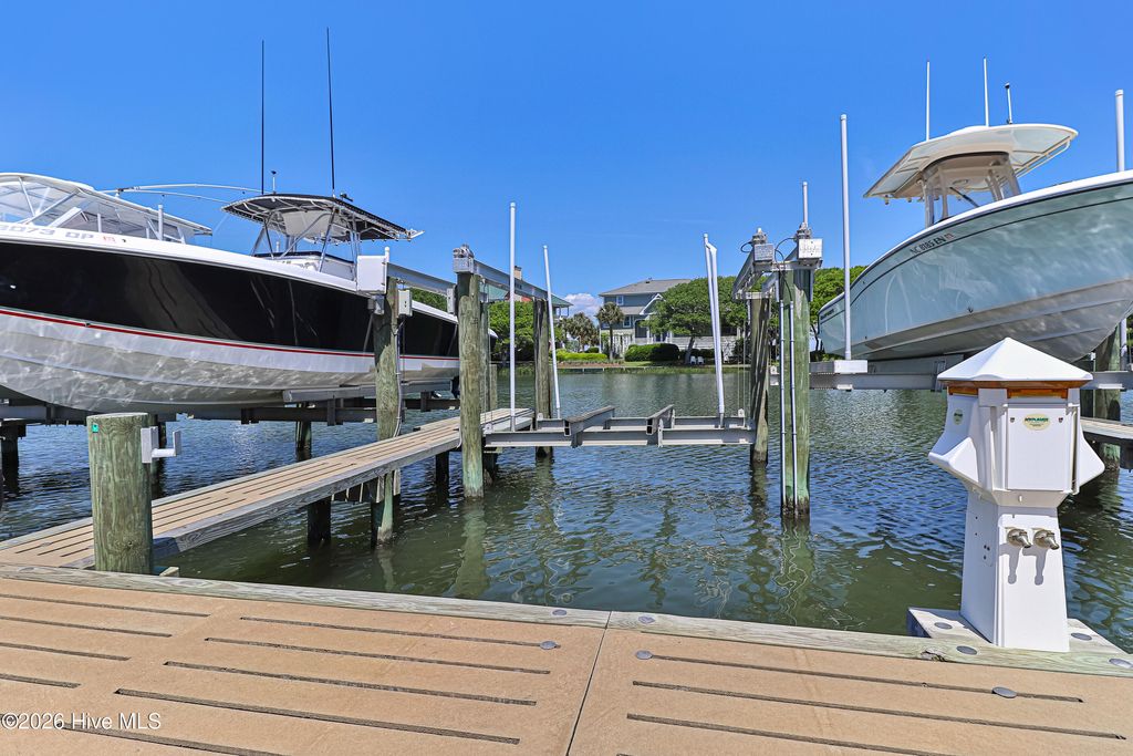 Photo of 111 Sea Isle North Drive #&amp; Slip 7, Indian Beach, NC 28512 (MLS # 100572245)