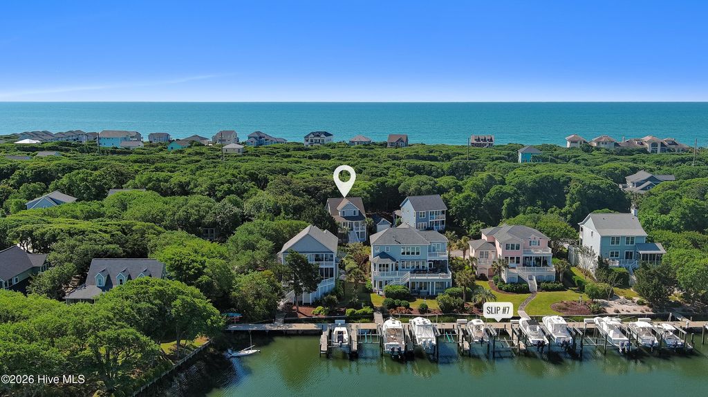 Photo of 111 Sea Isle North Drive #&amp; Slip 7, Indian Beach, NC 28512 (MLS # 100572245)