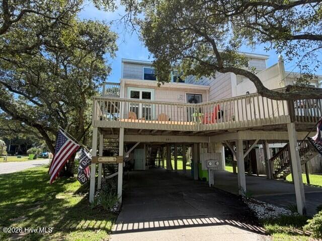 Photo of 301 Bay Circle, North Topsail Beach, NC 28460 (MLS # 100603953)