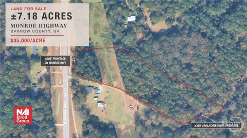 Vacant Land For Sale - Monroe Highway<br/> Bethlehem, GA 30620
