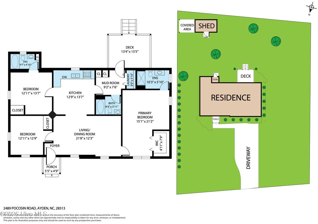 Photo of 2489 Pocosin Road, Ayden, NC 28513 (MLS # 100578056)