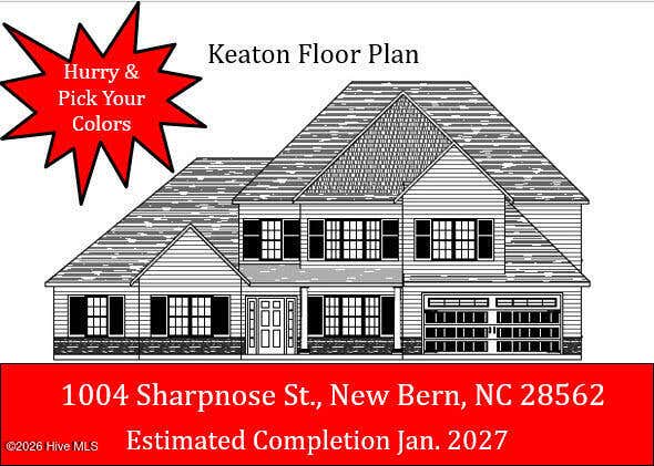 Photo of 1004 Sharpnose Street, New Bern, NC 28562 (MLS # 100598208)