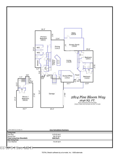 Homes For Sale - 2814 Pine Bloom Way<br/> Leland, NC 28451