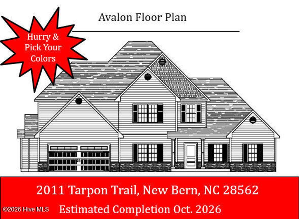 Photo of 2011 Tarpon Trail, New Bern, NC 28562 (MLS # 100565338)