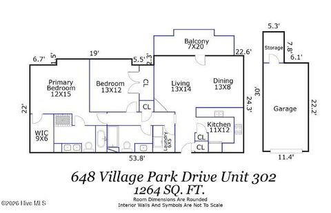 Tiny photo for 648 Village Park Drive #Unit 302, Wilmington, NC 28405 (MLS # 100557806)