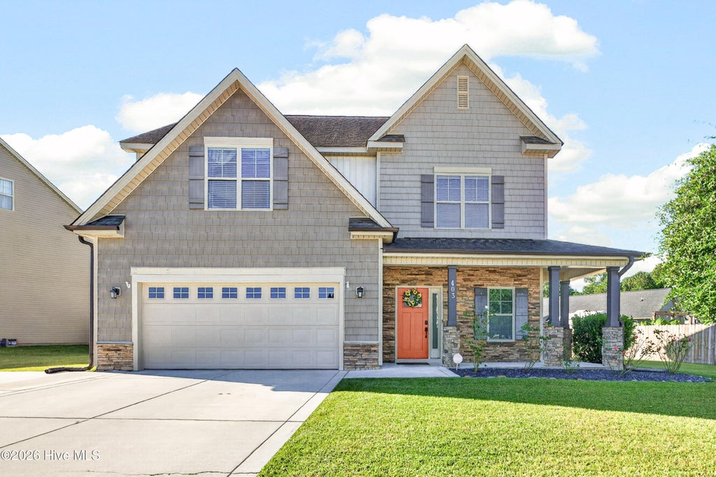 Photo of 403 Ashley Meadow Lane, Jacksonville, NC 28546 (MLS # 100612936)