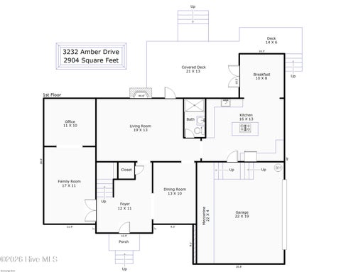 Tiny photo for 3232 Amber Drive, Wilmington, NC 28409 (MLS # 100594409)