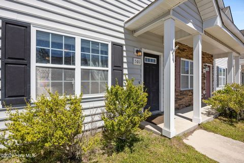 Tiny photo for 501 Oyster Rock Lane #1, Sneads Ferry, NC 28460 (MLS # 100568387)