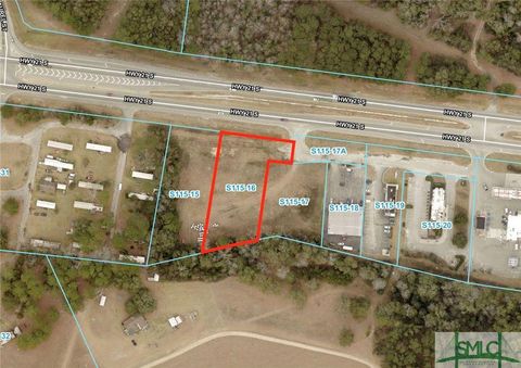 Vacant Land For Sale - Hwy 21 Highway<br/> Springfield, GA 31329