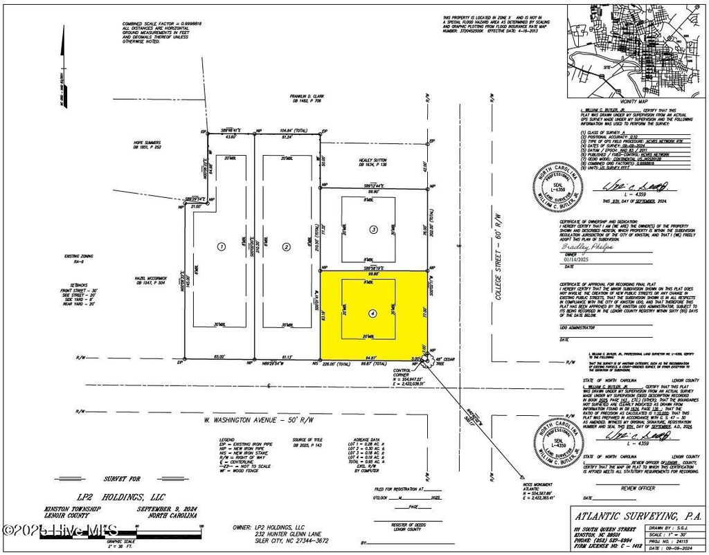 Photo of 600 College Street, Kinston, NC 28501 (MLS # 100543939)