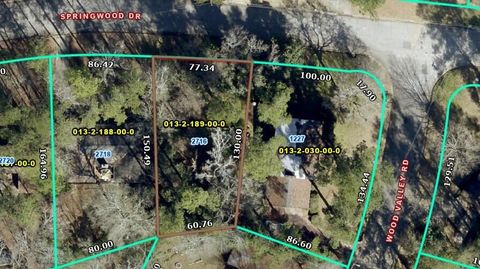 Vacant Land For Sale - 2716 Springwood Drive<br/> Richmond County, Augusta, GA 30909