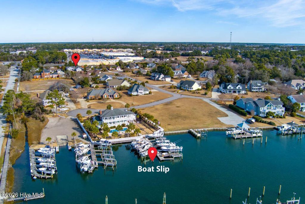 Photo of 105 Alexandra Court #And Boat Slip 24, Morehead City, NC 28557 (MLS # 100551028)