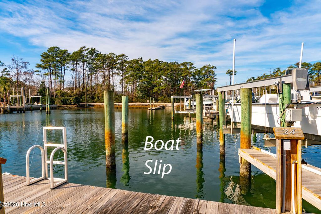 Photo of 105 Alexandra Court #And Boat Slip 24, Morehead City, NC 28557 (MLS # 100551028)