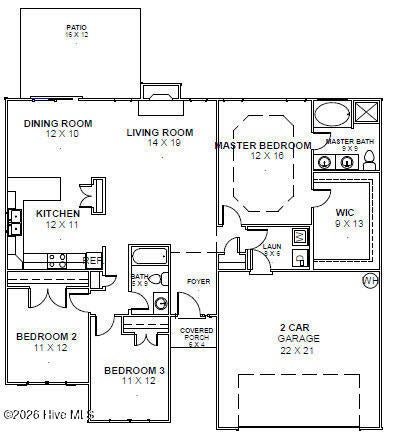 Photo of 5036 Bluewater Boulevard, New Bern, NC 28562 (MLS # 100607057)