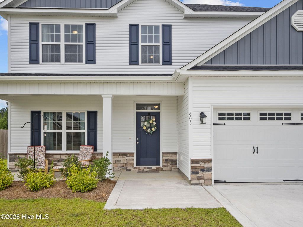 Photo of 603 Bonarva Court, Jacksonville, NC 28546 (MLS # 100558760)