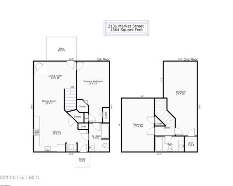 Tiny photo for 2131 Market Street, Wilmington, NC 28403 (MLS # 100564816)