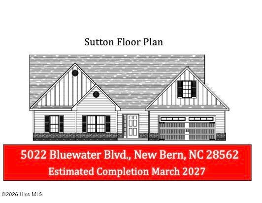 Photo of 5022 Bluewater Boulevard, New Bern, NC 28562 (MLS # 100606826)