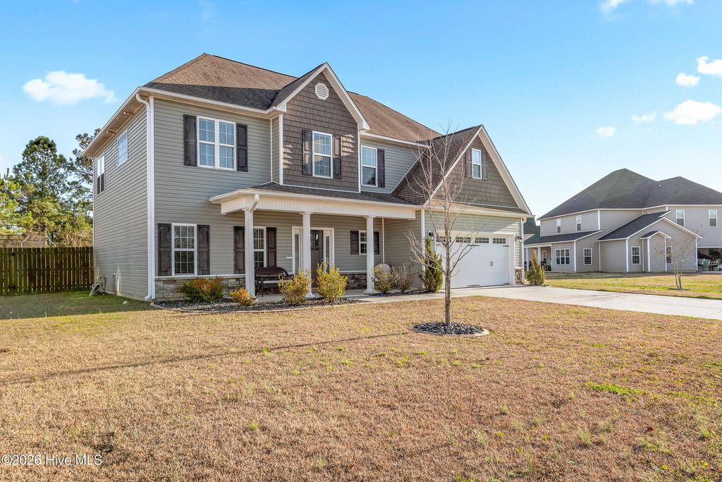 Photo of 425 Whistling Heron Way, Swansboro, NC 28584 (MLS # 100561419)