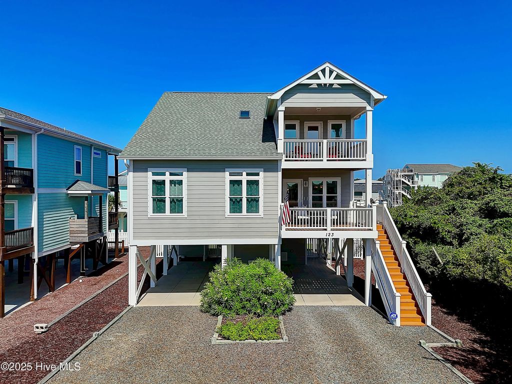 Photo of 123 Brunswick Avenue E, Holden Beach, NC 28462 (MLS # 100534441)