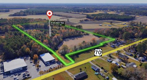 Vacant Land For Sale - Us Highway 70 A<br/> Pine Level, NC 27568