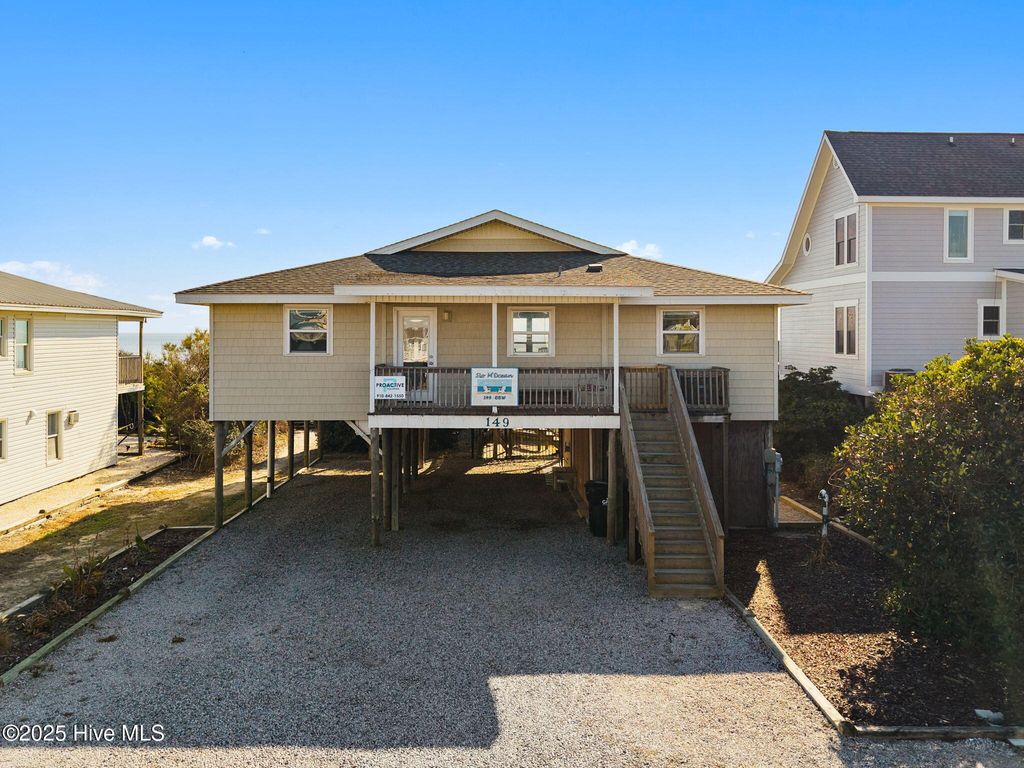 Photo of 149 Ocean Boulevard W, Holden Beach, NC 28462 (MLS # 100544843)