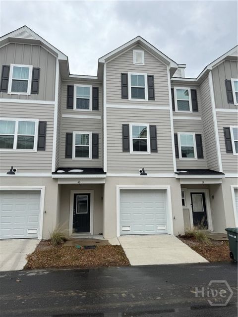 Townhouse For Sale - 40 Hidden Pointe Drive<br/> Chatham County, Savannah, GA 31419