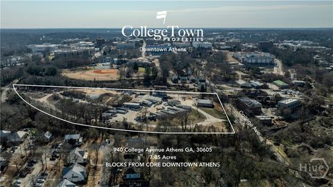 Vacant Land For Sale - 940 College Avenue<br/> Clarke County, Athens, GA 30601