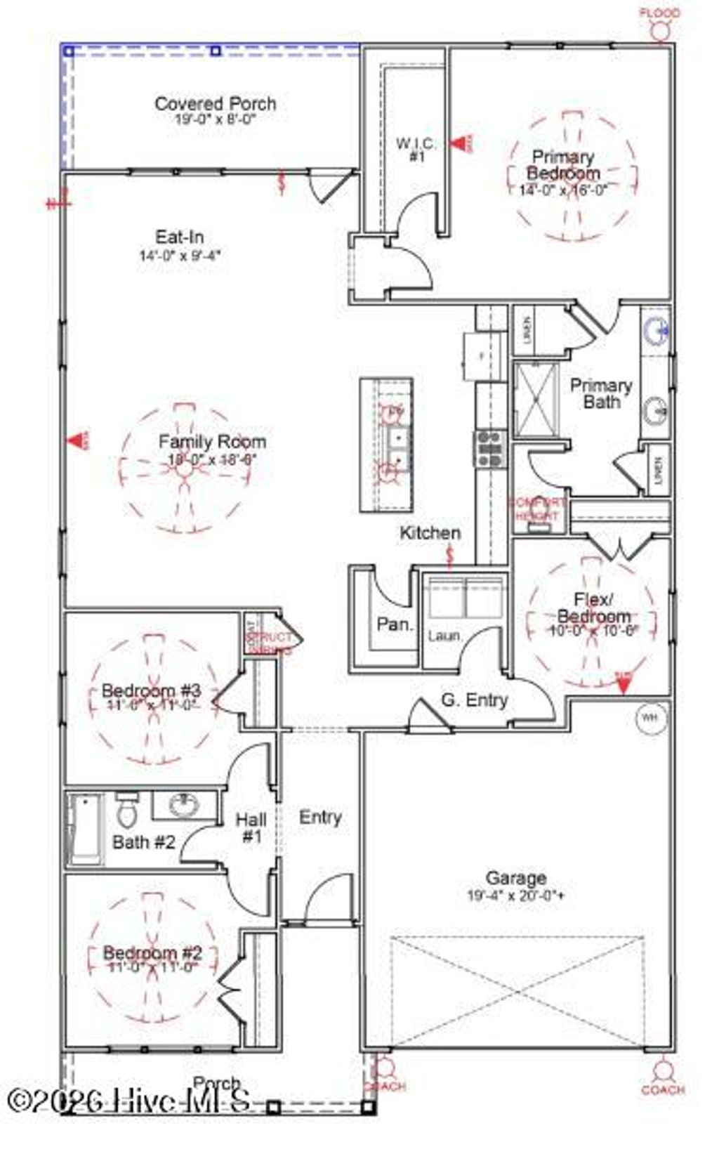 Photo of 1541 Rodanthe Avenue, Castle Hayne, NC 28429 (MLS # 100581430)